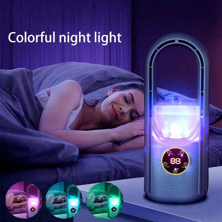 Quiet Bladeless Portable AC for Home and Office