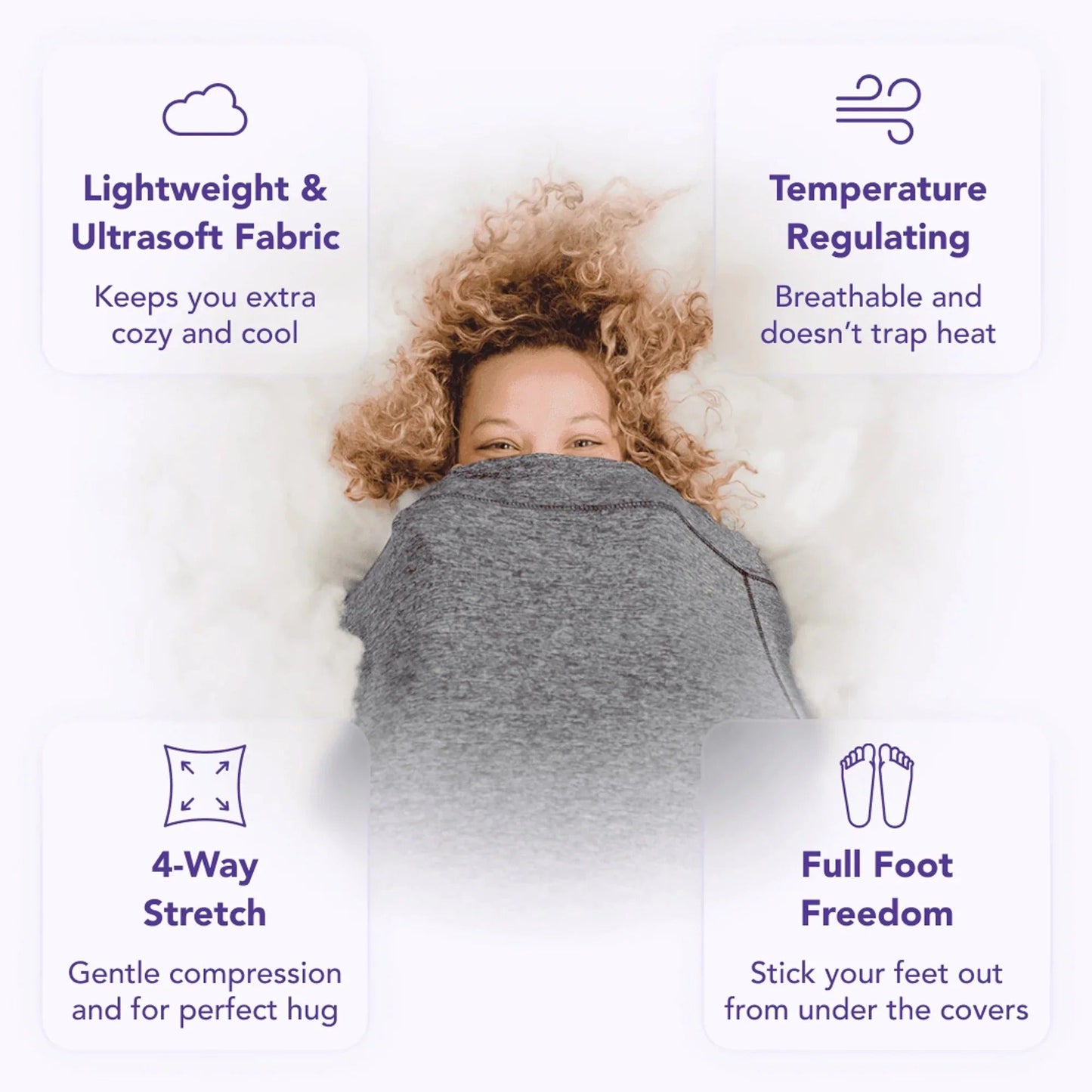 Adult Swaddle Blanket Onesie for Men and Women