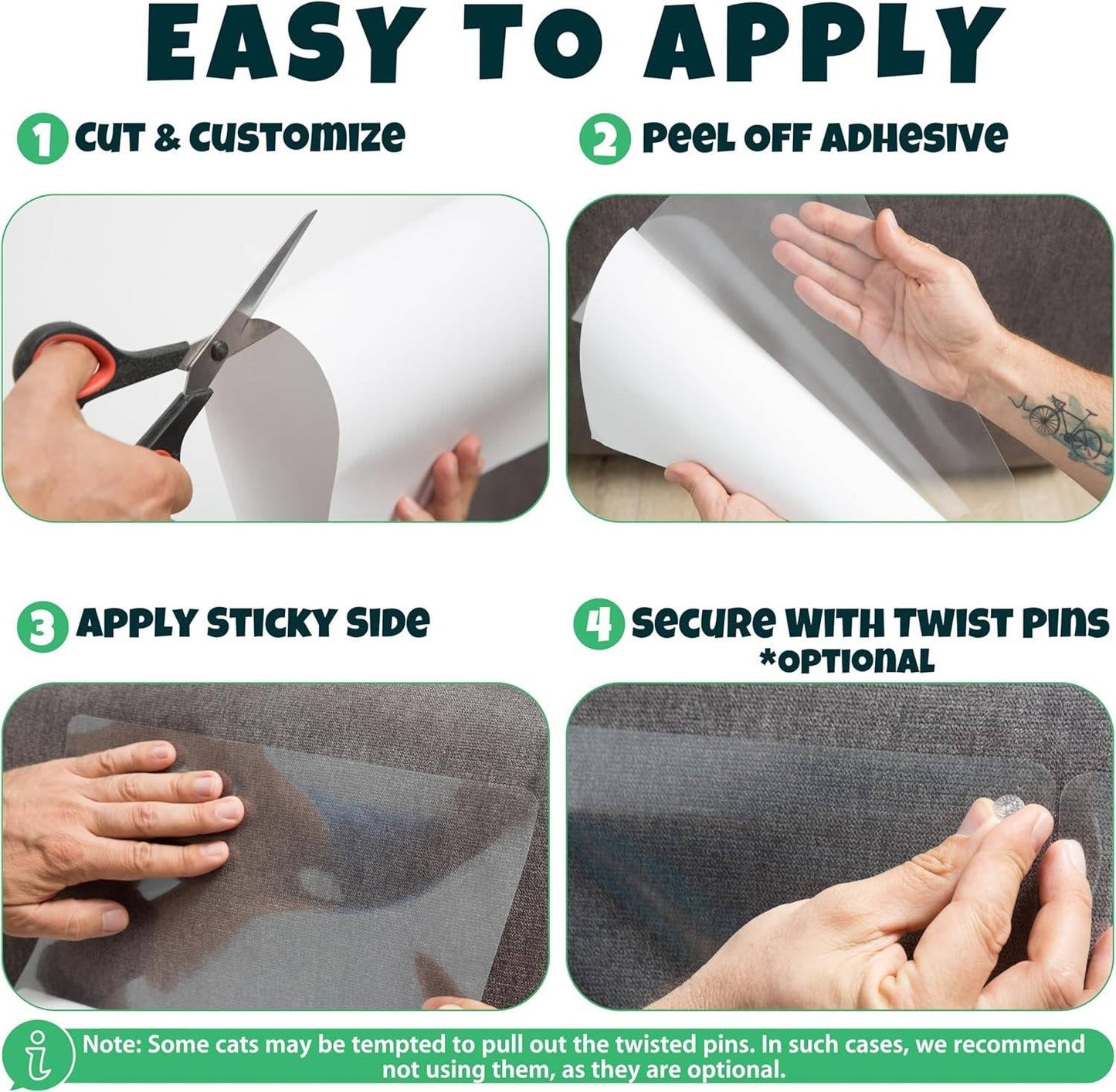 Cat Scratch Furniture Protectors β 10 Pack VIP