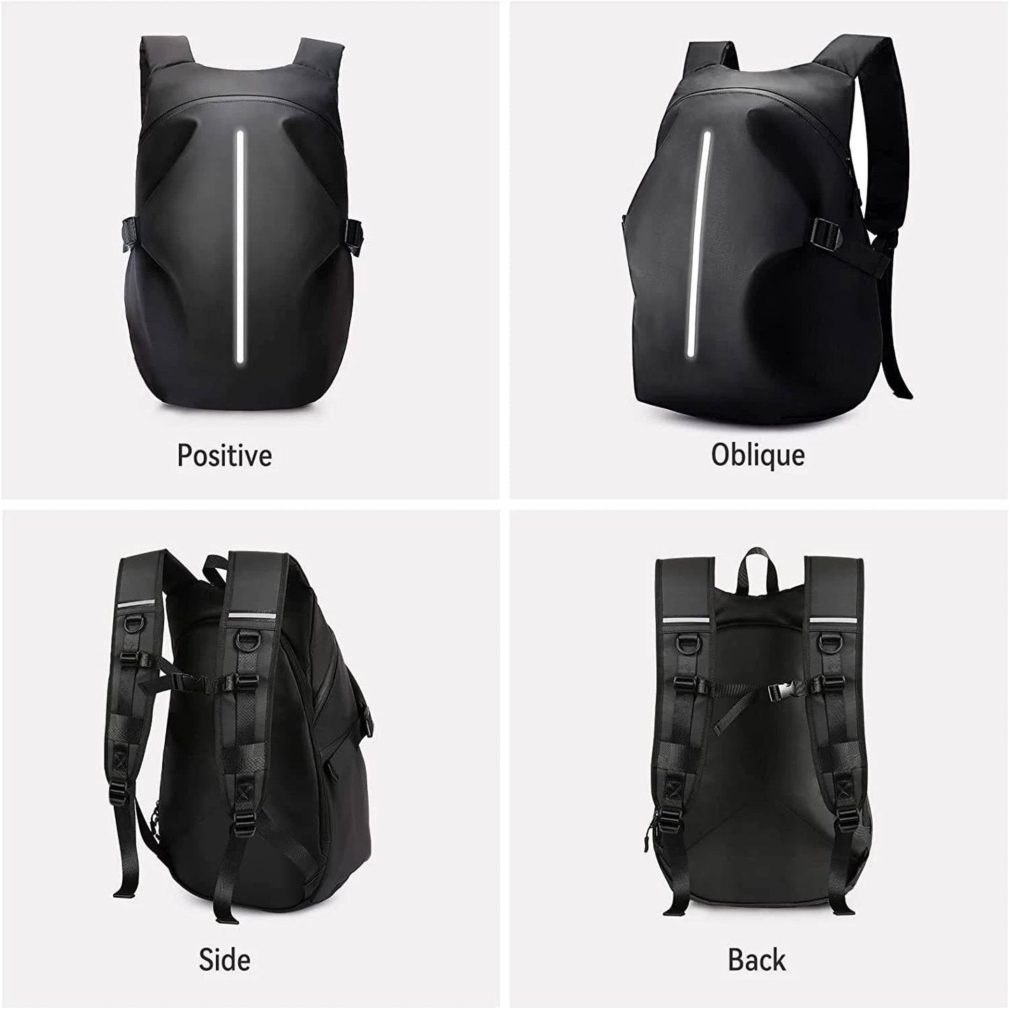 Motorcycle Travel Backpack 1352.56 oz with Helmet Compartment
