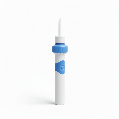 Electric Ear Cleaning Tool with Silicone Tip and 60-Minute Battery, Portable Design