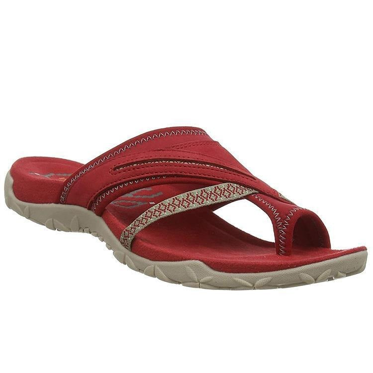 Orthopedic Womens Sandals with Memory Foam Insole and Arch Support, Non-Slip Outsole