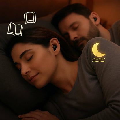 Wireless Sleep Earbuds with Dual Noise Reduction and 24-Hour Battery