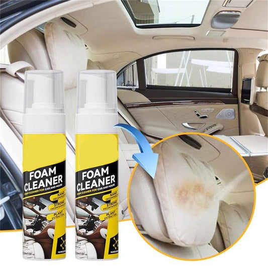 Car Interior Foam Cleaner with Citrus Scent and UV Protection, 100ml