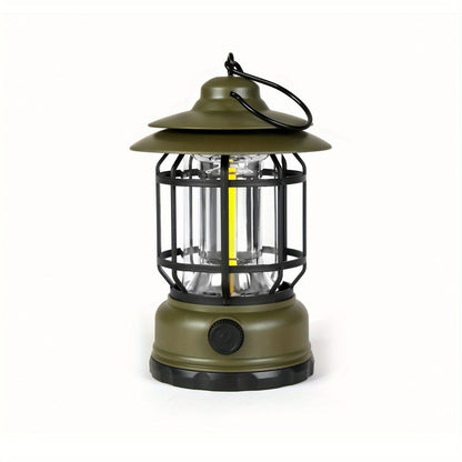 Camping Lantern with Adjustable Brightness and Touch Control, 6-Hour Rechargeable Battery