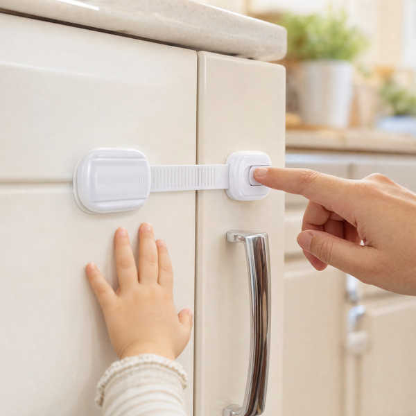 Baby-Proof Cabinet Locks – 10 Pack