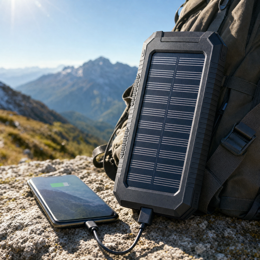 30,000mAh Solar Power Bank