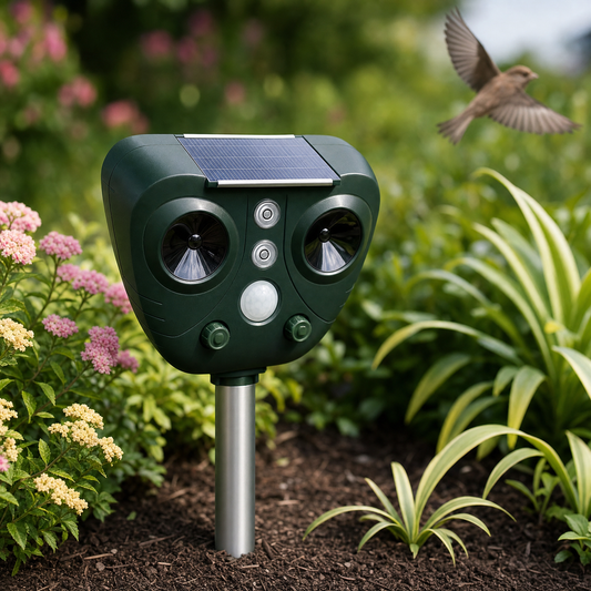 Solar Ultrasonic Bird Repeller