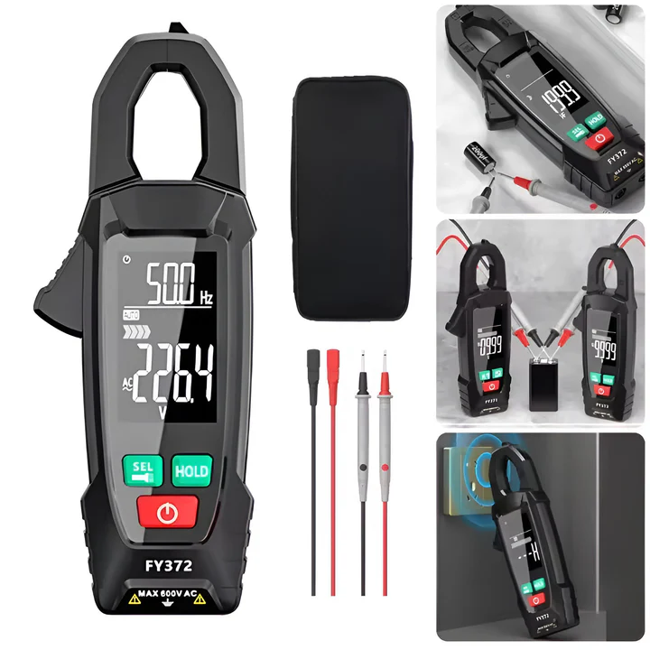 AC DC Clamp Electric Meter