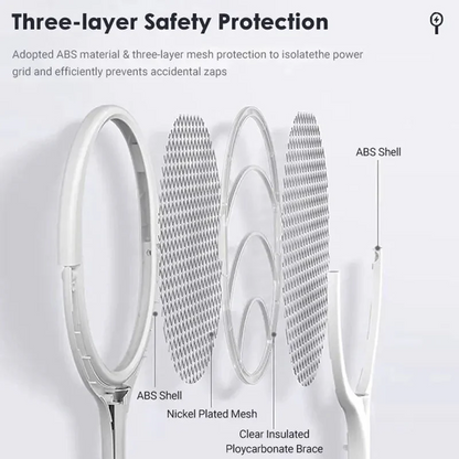 5 in 1 Bug Zapper Racket with Fast Charging