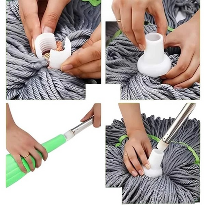 Rotating Self-Wringing Mop