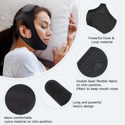 Jaw Support Strap for Comfortable Sleep