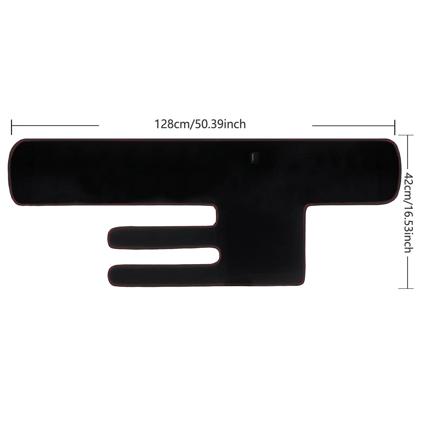 Electric Hip and Lower Back Heating Wrap with Graphene Elements – Adjustable Heat Settings, Vibration Modes, Auto Shutoff, 18.5 Inch Coverage