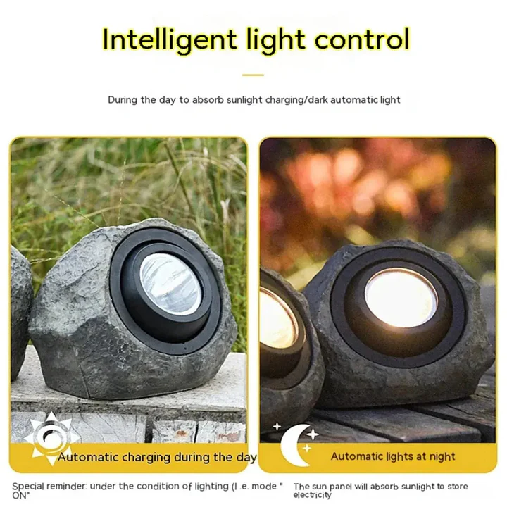 Stone Pathway lighting