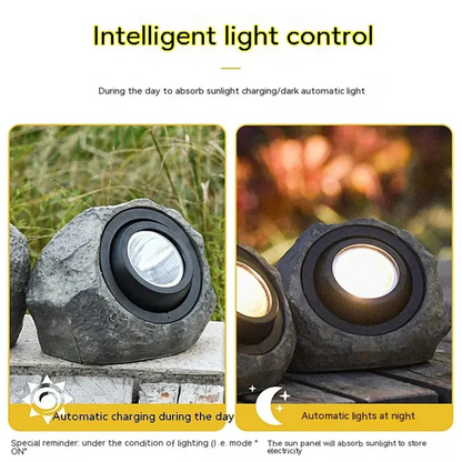 Stone Pathway lighting