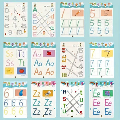 Toddler Kindergarten Writing Worksheets Book