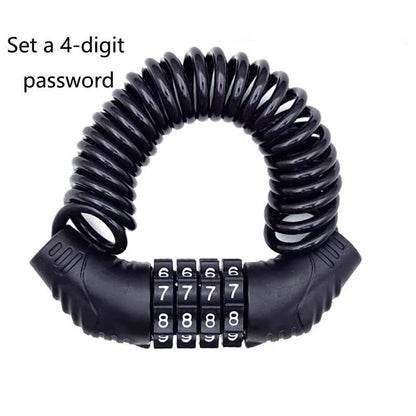 Motorcycle Helmet Lock
