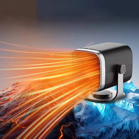 12V/24 Portable Car Heater and Defroster 120W/150W Fast Heating Ceramic Fan for Windshield Defogging