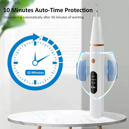 Electric Dental Teeth Calculus and Tartar Remover Kit, 5 Adjustable Modes with Led Light