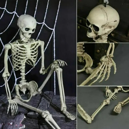 Creepy Poseable Skeleton for Halloween Decorations