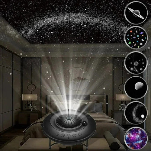 Galaxy Projector with Planetarium Effects