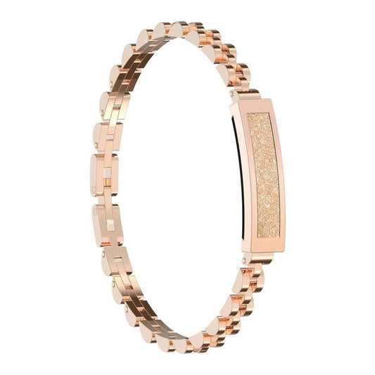 Women’s Smart Bracelet, Chain Style Fitness Tracker with Heart Rate, Sleep, and Activity Monitoring