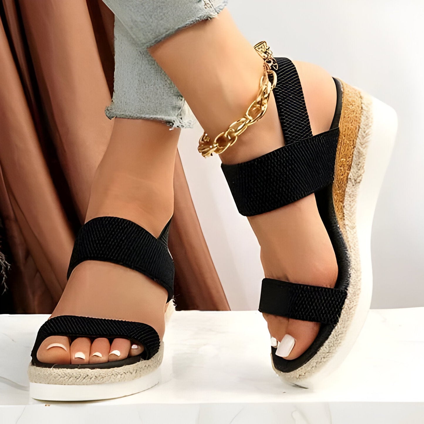 Women’s Comfort Sandals, Lightweight, Breathable Sandals with Adjustable Strap