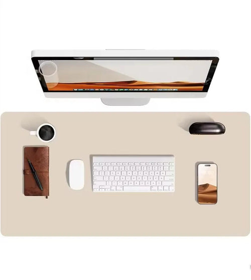 Luxury Leather Desk Pad Smooth Writing and Mouse Surface