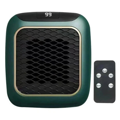 Mini Electric Wall Heater, 800W Plug-In Portable Design