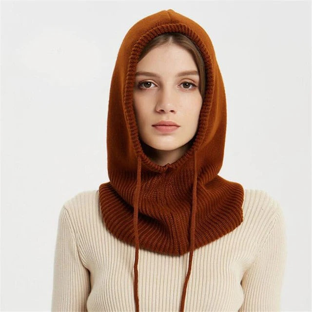 Classic Cashmere Knit Beanie for Cold Weather Wear