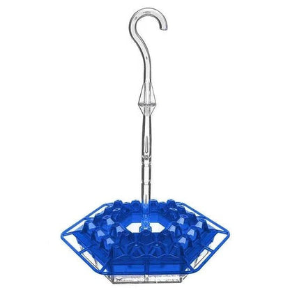 Hanging Hummingbird Feeder with Ant Guard and Resting Perch