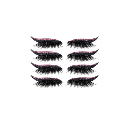 3-in-1 Reusable Adhesive Eyeliner Strip with Peel-and-Stick Lash Application
