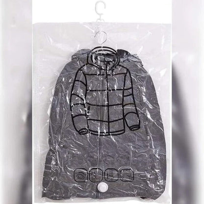 Hanging Vacuum Storage Bags, Set of 4