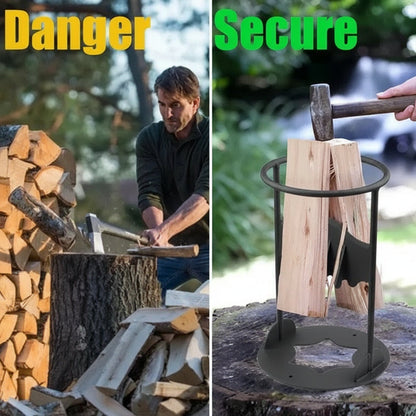Heavy Duty Kindling Cracker Firewood and Log Splitter