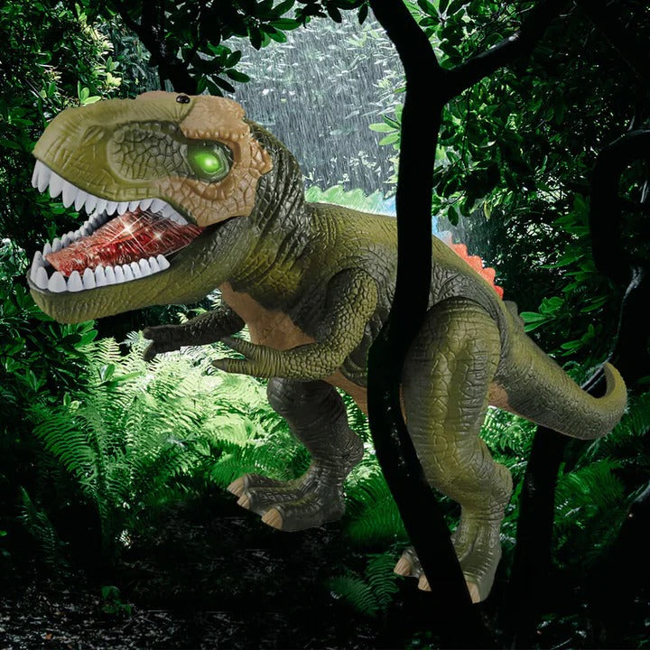 Remote Control T-Rex Dinosaur, Walking and Roaring Toy