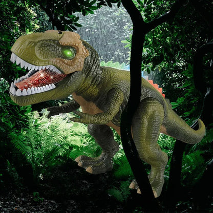Remote Control T-Rex Dinosaur, Walking and Roaring Toy