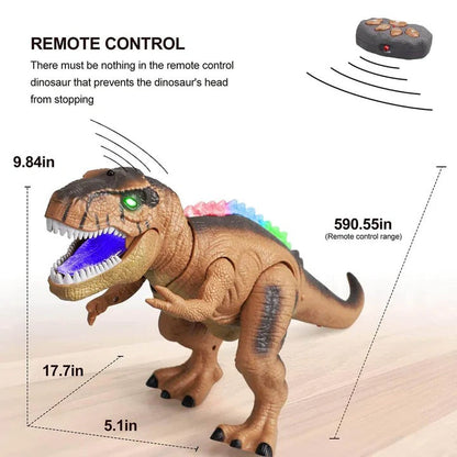 Remote Control T-Rex Dinosaur, Walking and Roaring Toy
