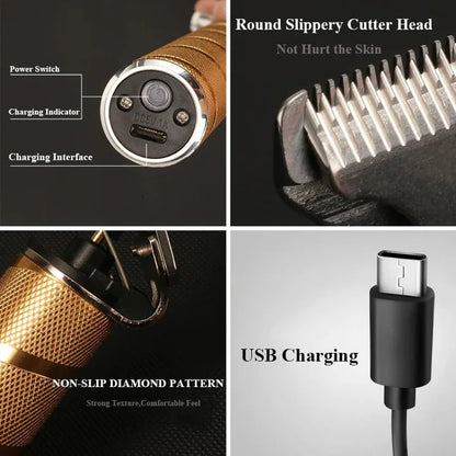 Cordless Hair Clipper Set for Trimming and Cutting
