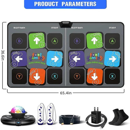 Musical Dance Mat, Interactive Game for Fun