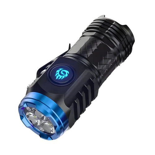 Rechargeable Mini Flashlight, Multiple LED Light Source