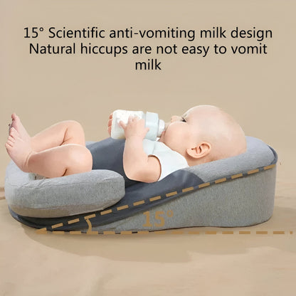 Infant Feeding Pillow, Inclined Support for Babys Comfort