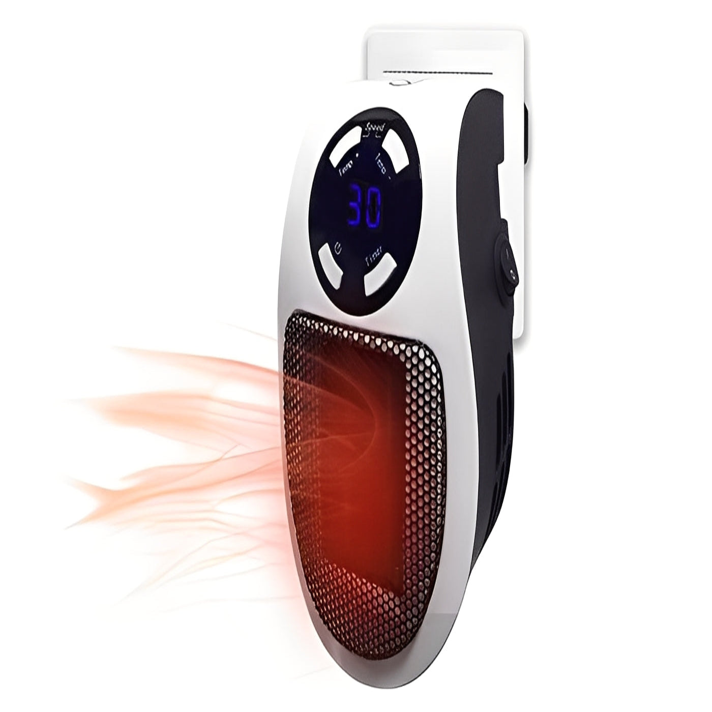 Electric Portable Space Heater with Thermostat Control