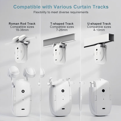 Automatic Curtain Opener and Closer with Timer Function