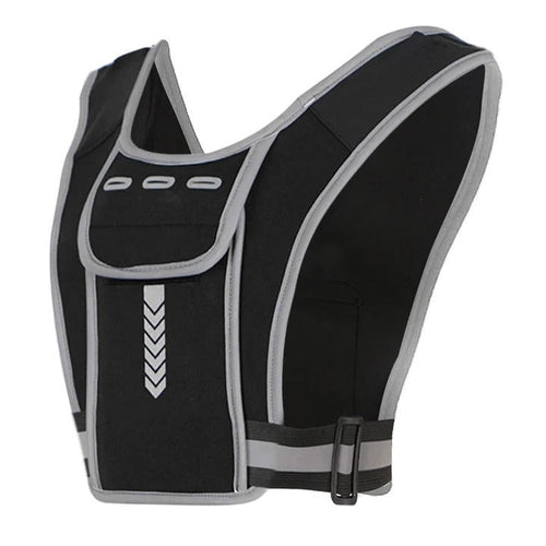 Running Chest Bag and Reflective Safety Vest