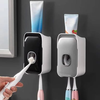 Automatic Toothpaste Squeezer and Wall Mount