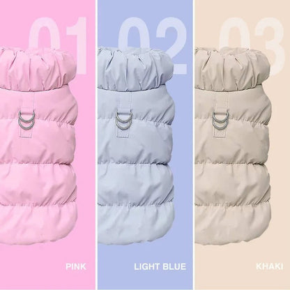 Warm Pet Jacket for Winter Use