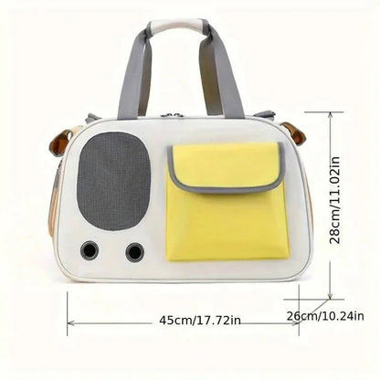 Travel Pet Carrier for Small Dogs and Cats
