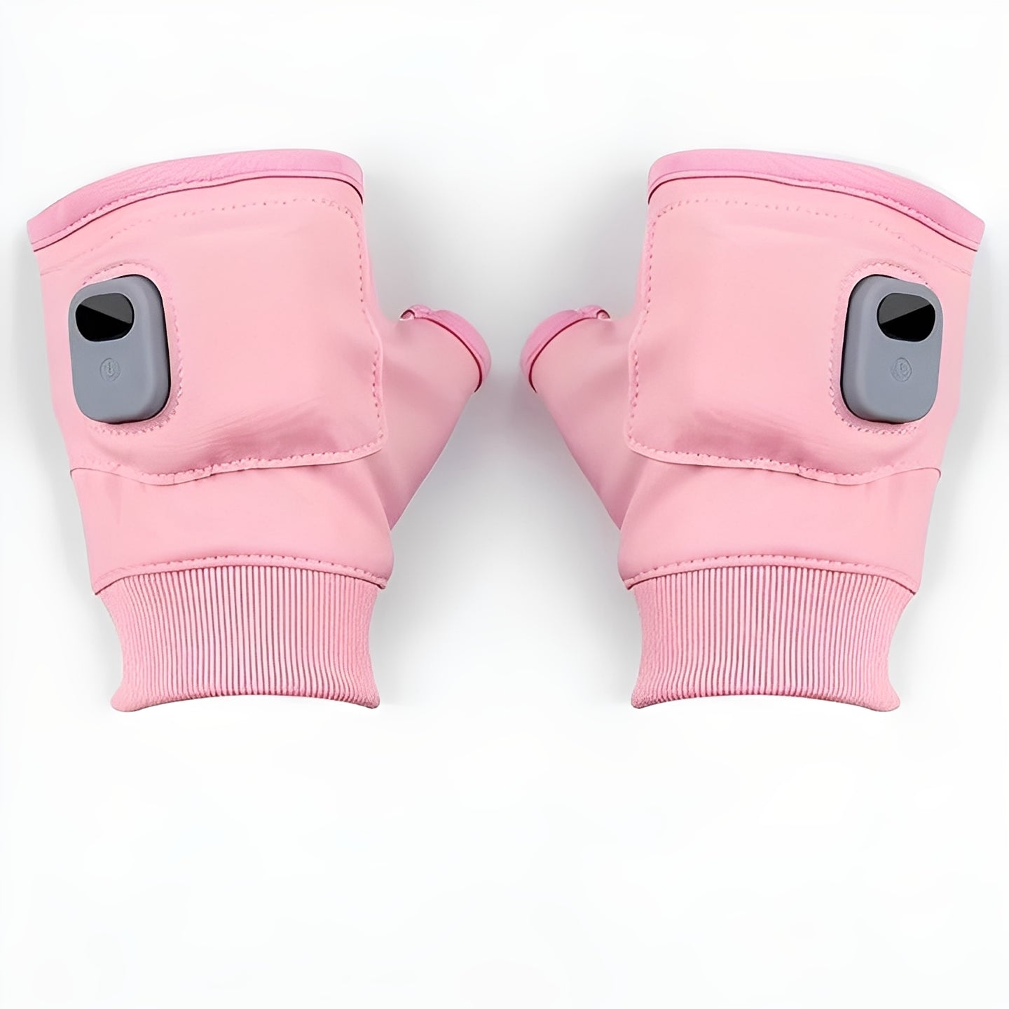USB Rechargeable Heated Gloves Fingerless Design