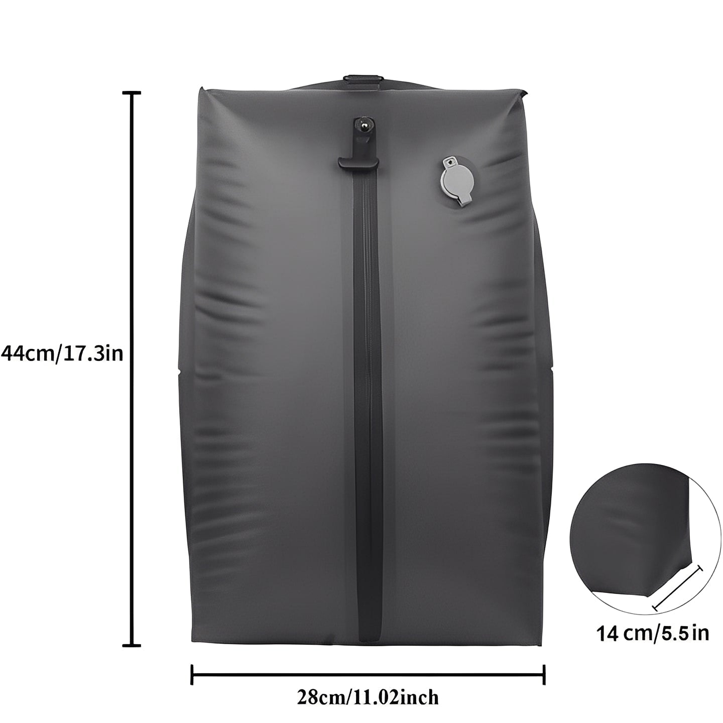 Travel Pump and 2 Vacuum Bags for Space Saving Packing