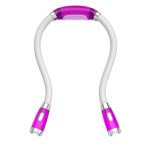 Hands-Free Neck Reading Light Adjustable and Portable